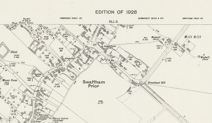 Rose and Crown map 1926